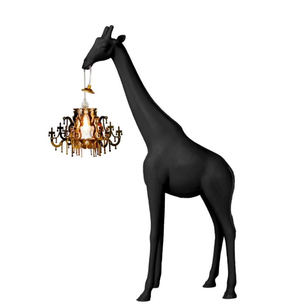 Qeeboo Giraffe in Love XS (black)